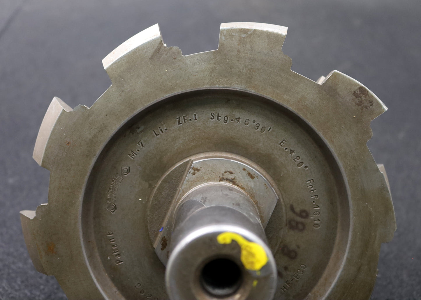 Bild des Artikels KLINGELNBERG-Palloid-Wälzfräser-m=-7-EGW-20°-Zahnform-I-1gg.-Links-WN7-77-132