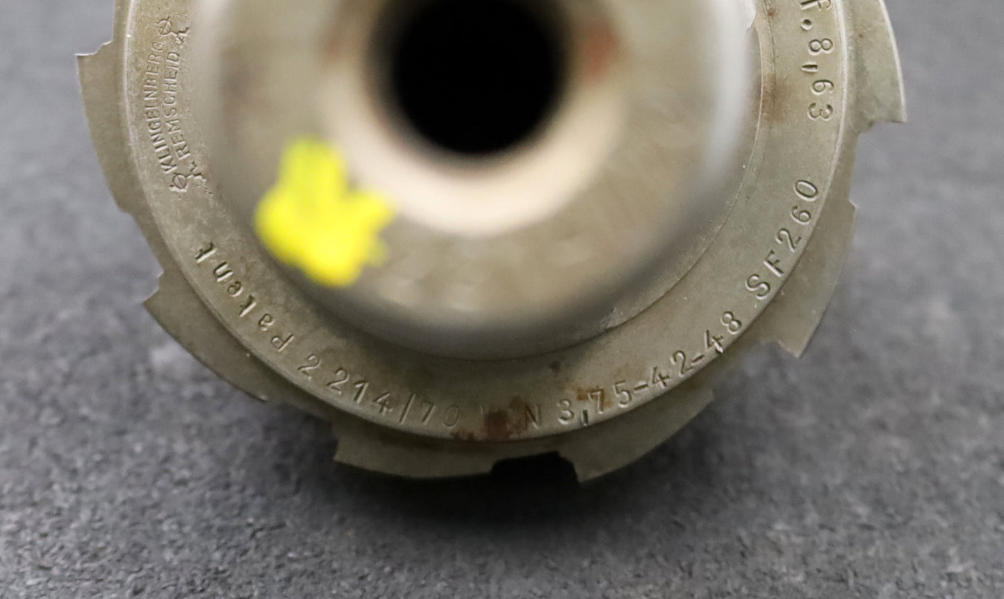 Bild des Artikels KLINGELNBERG-Palloid-Wälzfräser-m=-3,75-EGW-20°-Zahnform-III-1gg.-Re.-Rest=-90%