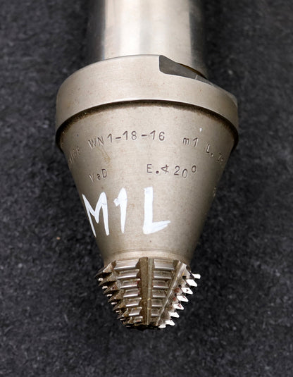 Bild des Artikels KLINGELNBERG-Palloid-Wälzfräser-m=-1-EGW-20°-Zahnform-I-1gg.-Li.-Frästiefe-2,3mm