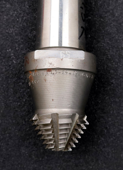 Bild des Artikels KLINGELNBERG-Palloid-Wälzfräser-m=-1,5-EGW-20°-Zahnform-I-1gg.-Rechts-HSS