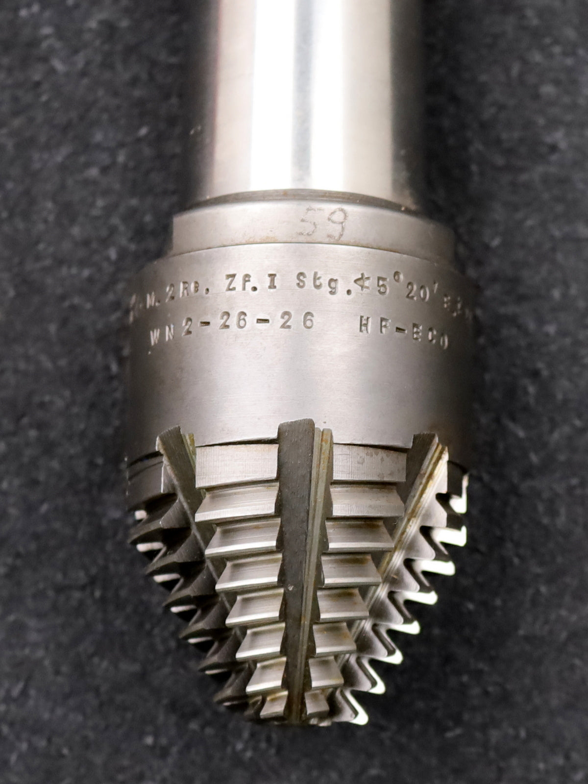 Bild des Artikels KLINGELNBERG-Palloid-Wälzfräser-m=-2-EGW-20°-Zahnform-I-1gg.-Rechts-WN2-26-26