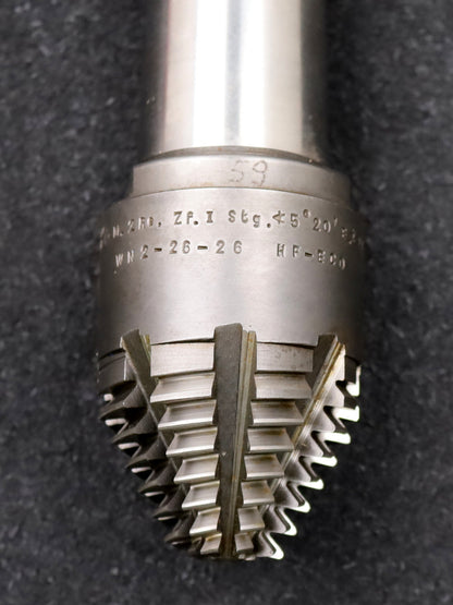 Bild des Artikels KLINGELNBERG-Palloid-Wälzfräser-m=-2-EGW-20°-Zahnform-I-1gg.-Rechts-WN2-26-26