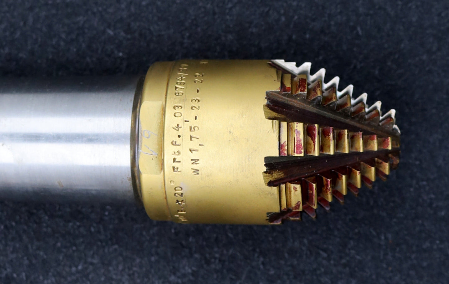 Bild des Artikels KLINGELNBERG-Palloid-Wälzfräser-m=-1,75-EGW-20°-Zahnform-I-1gg.-Li.-W1,75-23-22