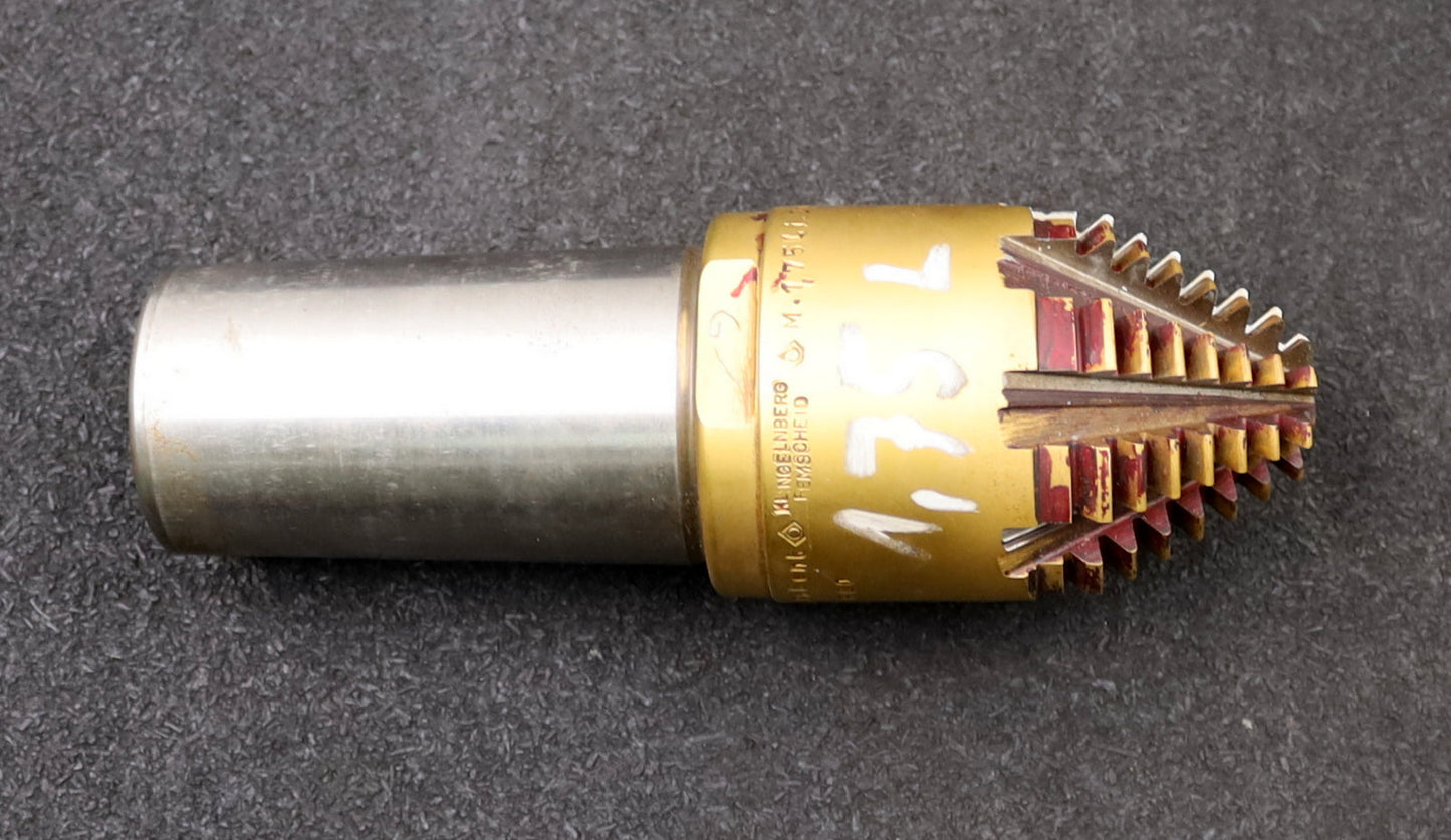 Bild des Artikels KLINGELNBERG-Palloid-Wälzfräser-m=-1,75-EGW-20°-Zahnform-I-1gg.-Li.-W1,75-23-22
