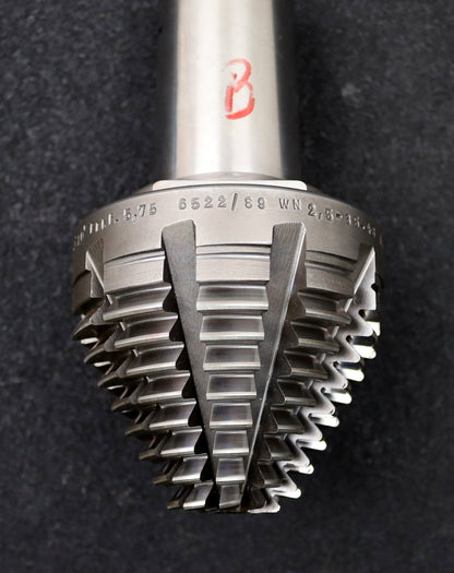 Bild des Artikels KLINGELNBERG-Palloid-Wälzfräser-m=-2,5-EGW-20°-Zahnform-I-1gg.-Li.-WN2,5-35-48