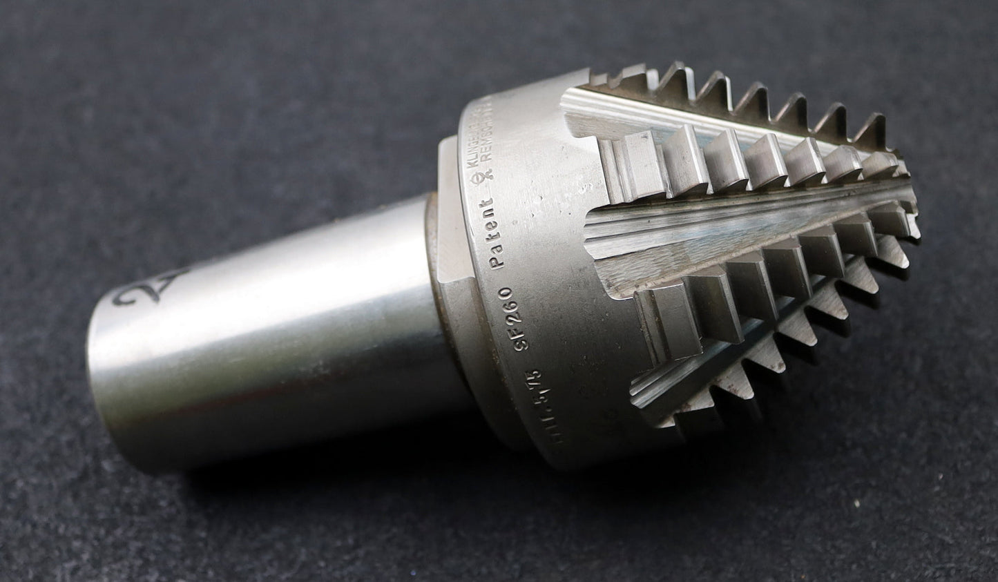 Bild des Artikels KLINGELNBERG-Palloid-Wälzfräser-m=-2,5-EGW-20°-Zahnform-I-1gg.-Li.-WN2,5-32-32