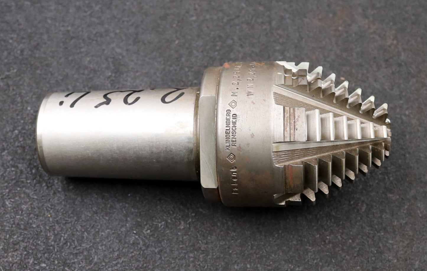 Bild des Artikels KLINGELNBERG-Palloid-Wälzfräser-m=-2,25-EGW-20°-Zahnform-I-1gg.-Li.-WN2,25-29-29
