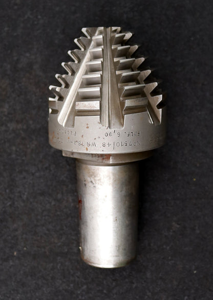 Bild des Artikels KLINGELNBERG-Palloid-Wälzfräser-m=-3-17°30´-EGW-Zahnform-III-1gg.-Re.-WN3-18a-v