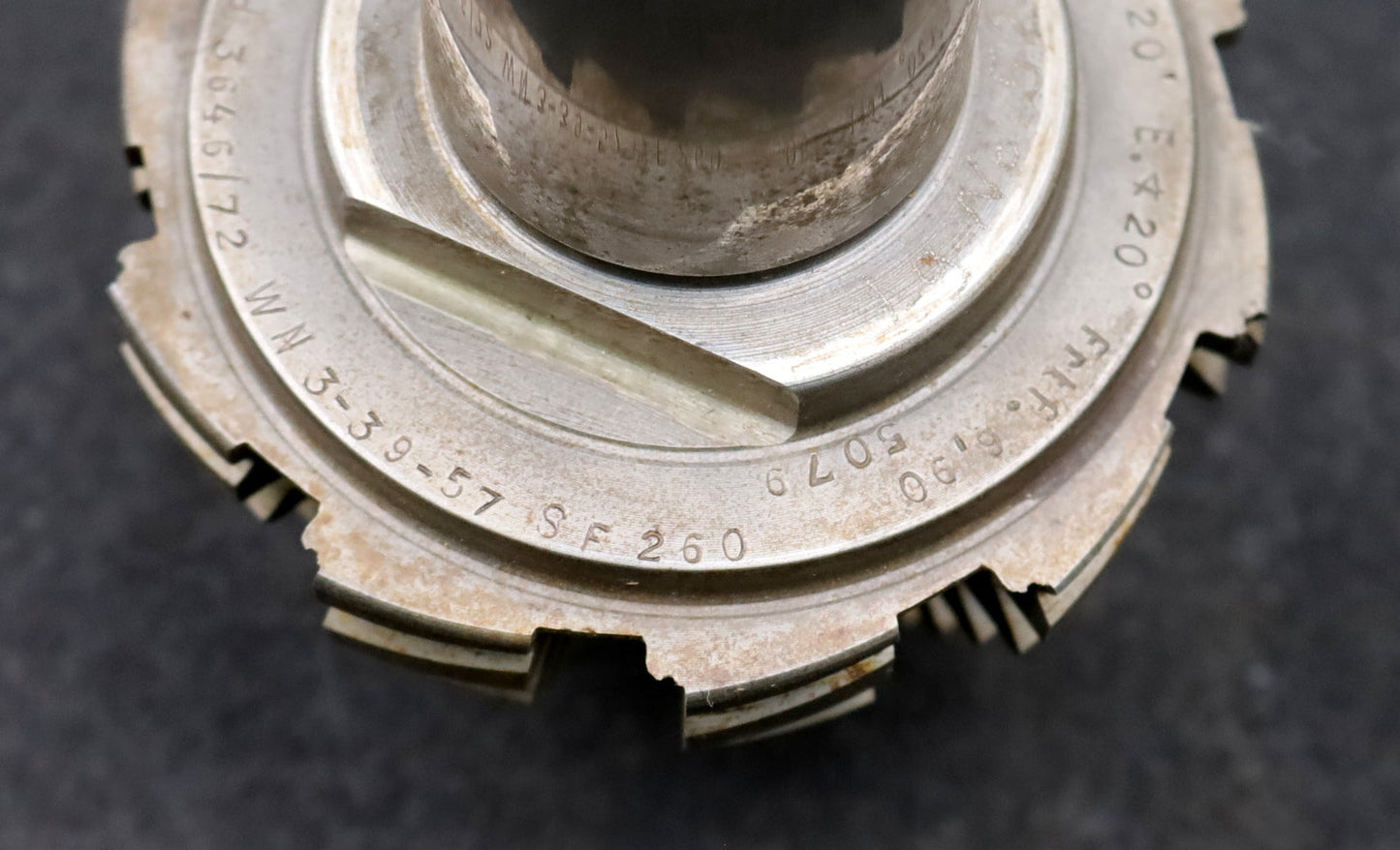 Bild des Artikels KLINGELNBERG-Palloid-Wälzfräser-m=-3-EGW-20°-Zahnform-I-1gg.-Re.-Rest=-80%-HSS