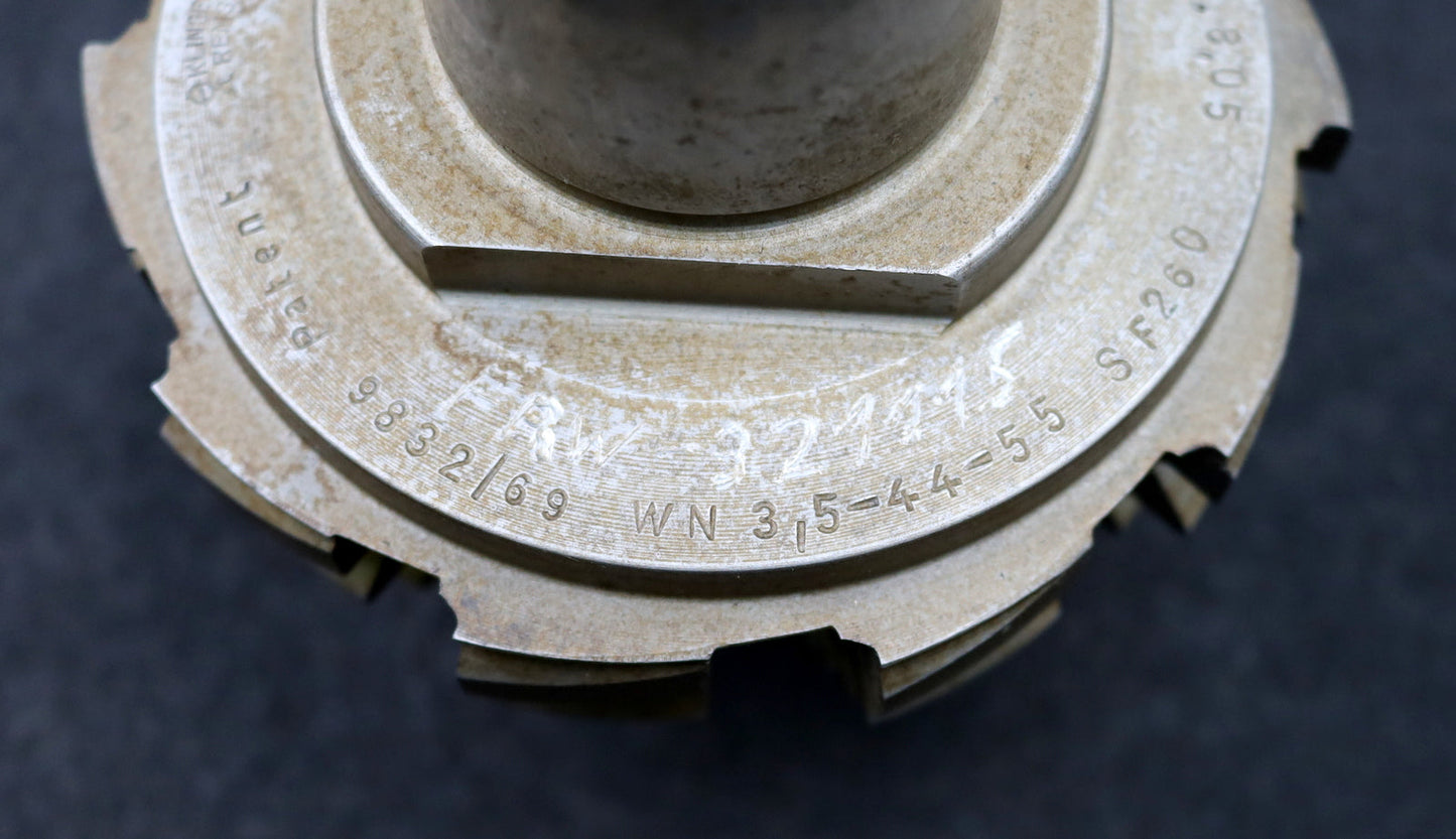 Bild des Artikels KLINGELNBERG-Palloid-Wälzfräser-m=-3,5-EGW-20°-Zahnform-III-1gg.-Re.-Rest=-80%