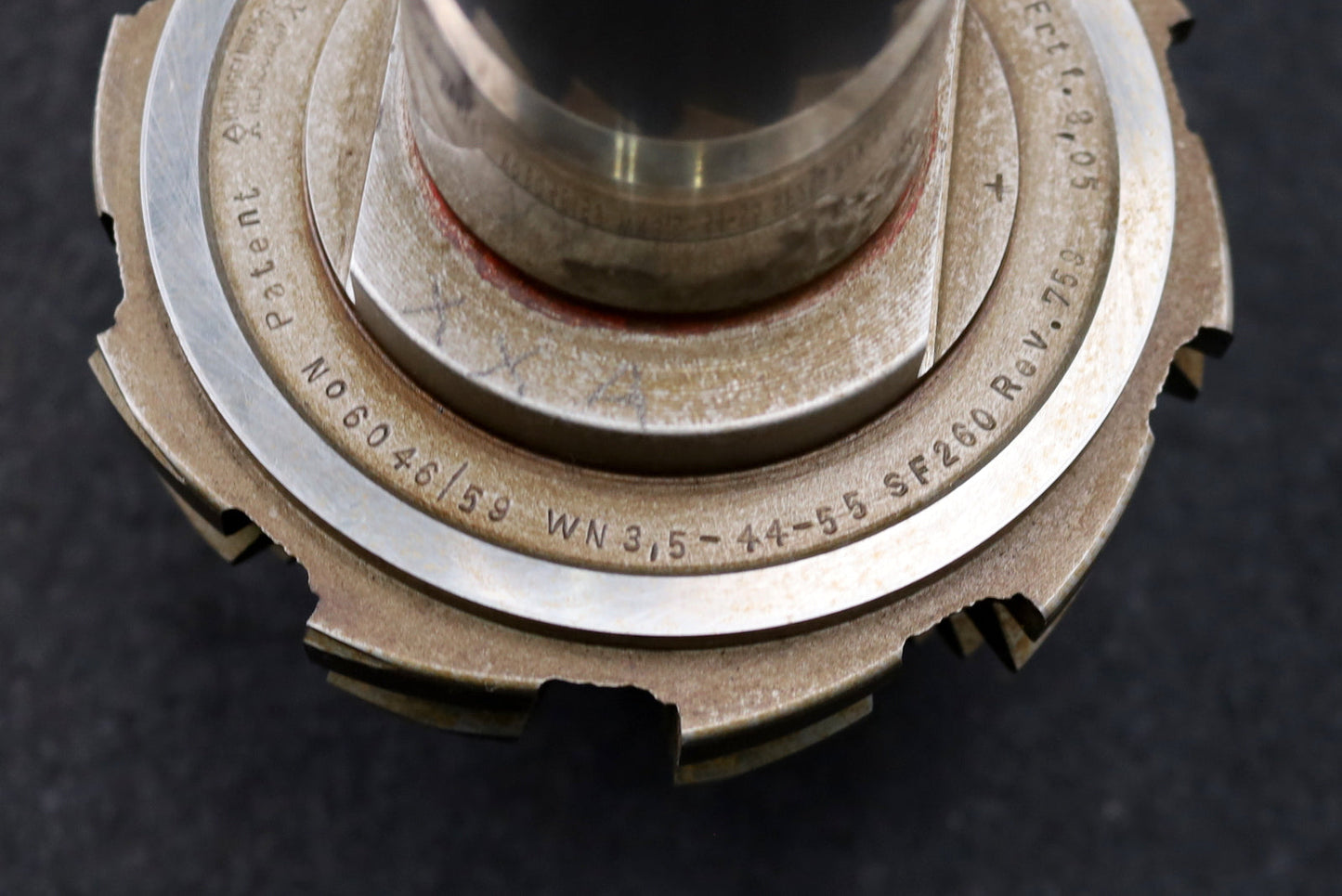 Bild des Artikels KLINGELNBERG-Palloid-Wälzfräser-m=-3,5-EGW-20°-Zahnform-III-1gg.-Re.-Ø44x112mm