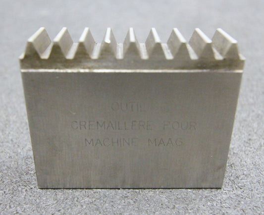 DELTAL Hobelkamm rack cutter m= 2,25 Angle 20° 64x20mm