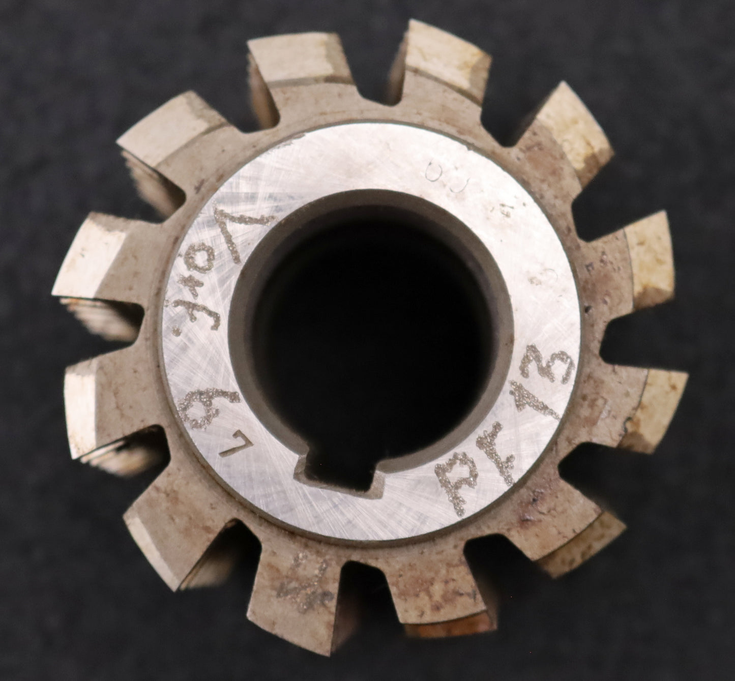 Bild des Artikels PWS-Zahnrad-Wälzfräser-m=2,5mm-BPIII-DIN-3972-EGW-20°-Ø70x58xØ27mm-LKN-gebraucht