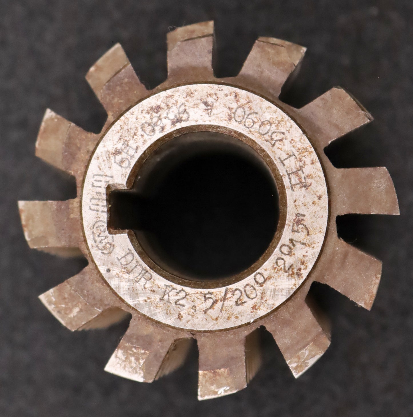 Bild des Artikels PWS-Zahnrad-Wälzfräser-m=2,5mm-BPIII-DIN-3972-EGW-20°-Ø70x58xØ27mm-HSS