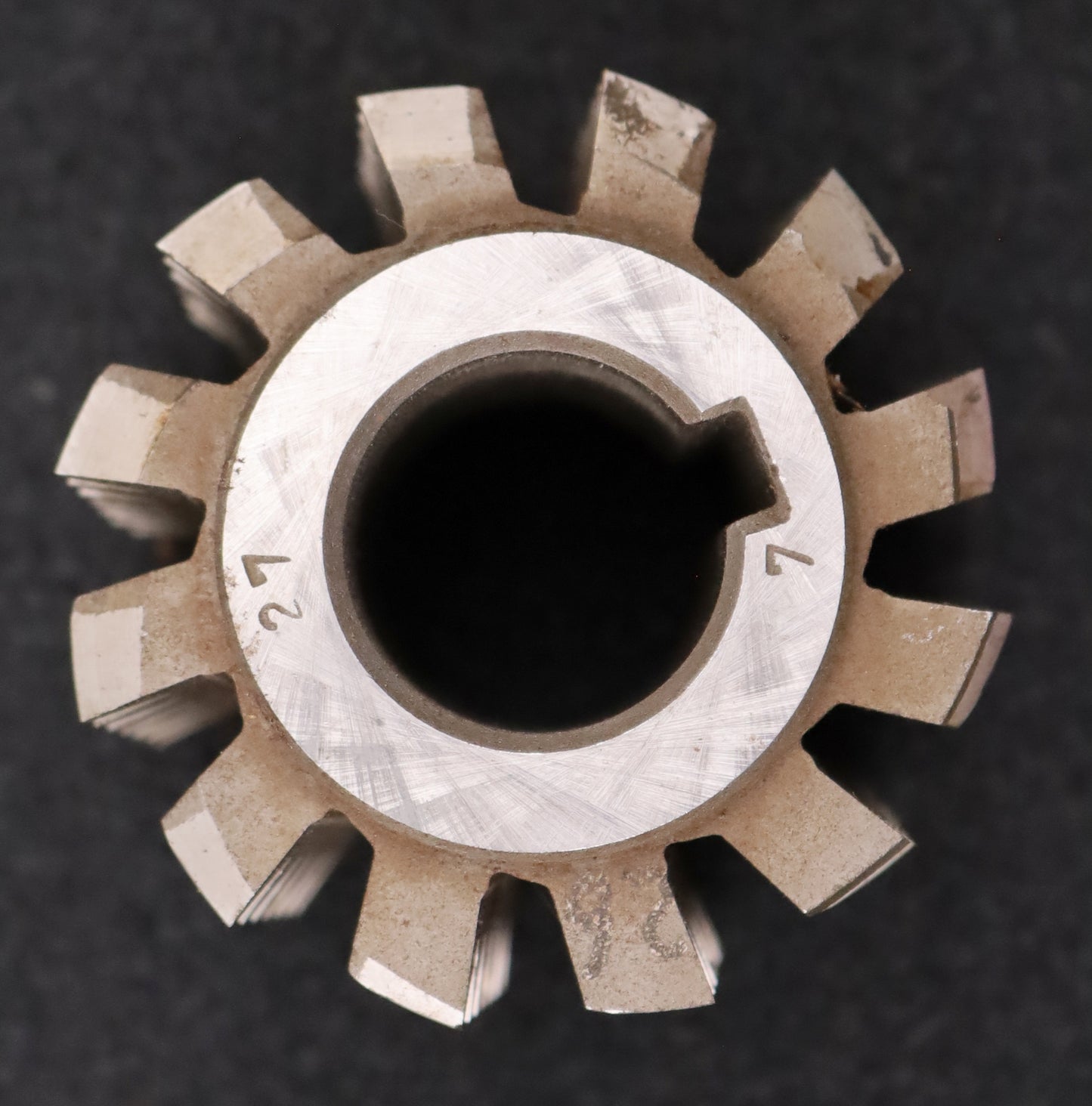 Bild des Artikels PWS-Zahnrad-Wälzfräser-m=2,5mm-BPIII-DIN-3972-EGW-20°-Ø70x58xØ27mm-HSS