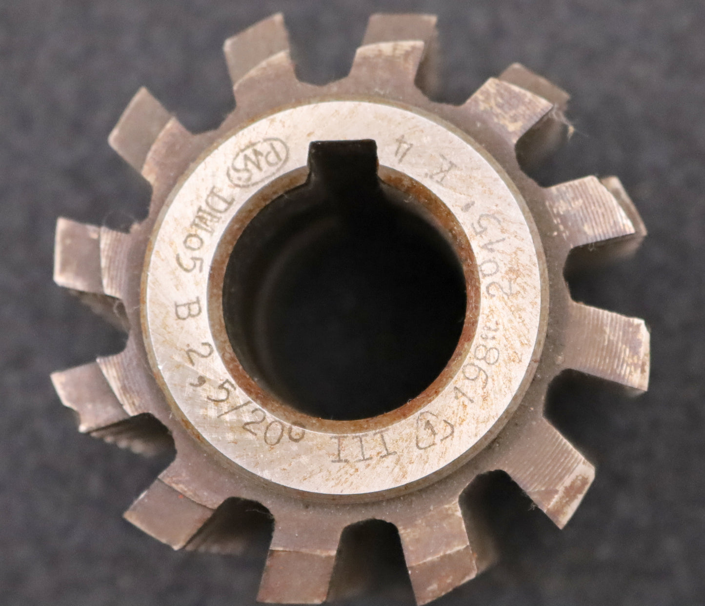 Bild des Artikels PWS-Zahnrad-Wälzfräser-m=2,5mm-BPIII-DIN-3972-EGW-20°-Ø70x56xØ27mm-HSS