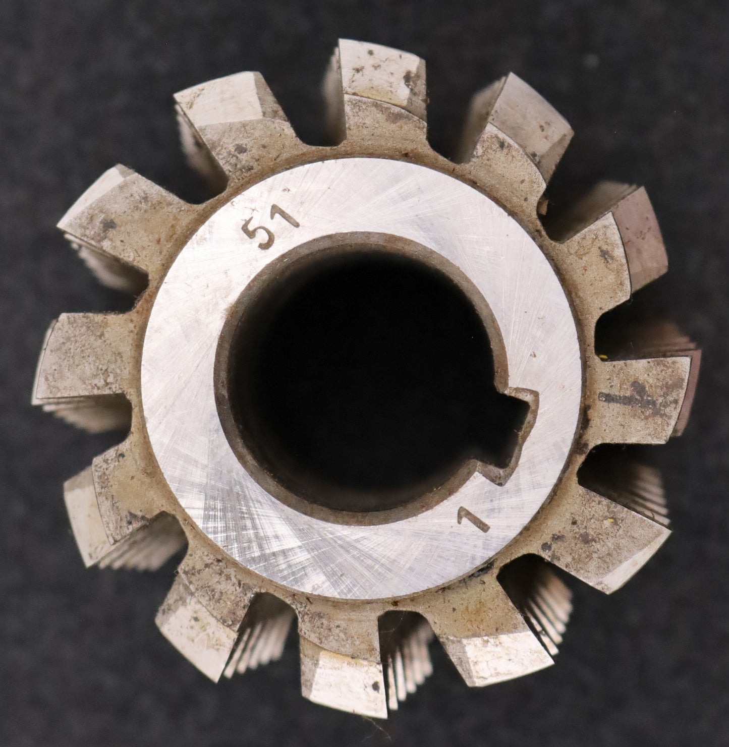 Bild des Artikels PWS-Zahnrad-Wälzfräser-m=2,5mm-BPIII-DIN-3972-EGW-20°-Ø70x56xØ27mm