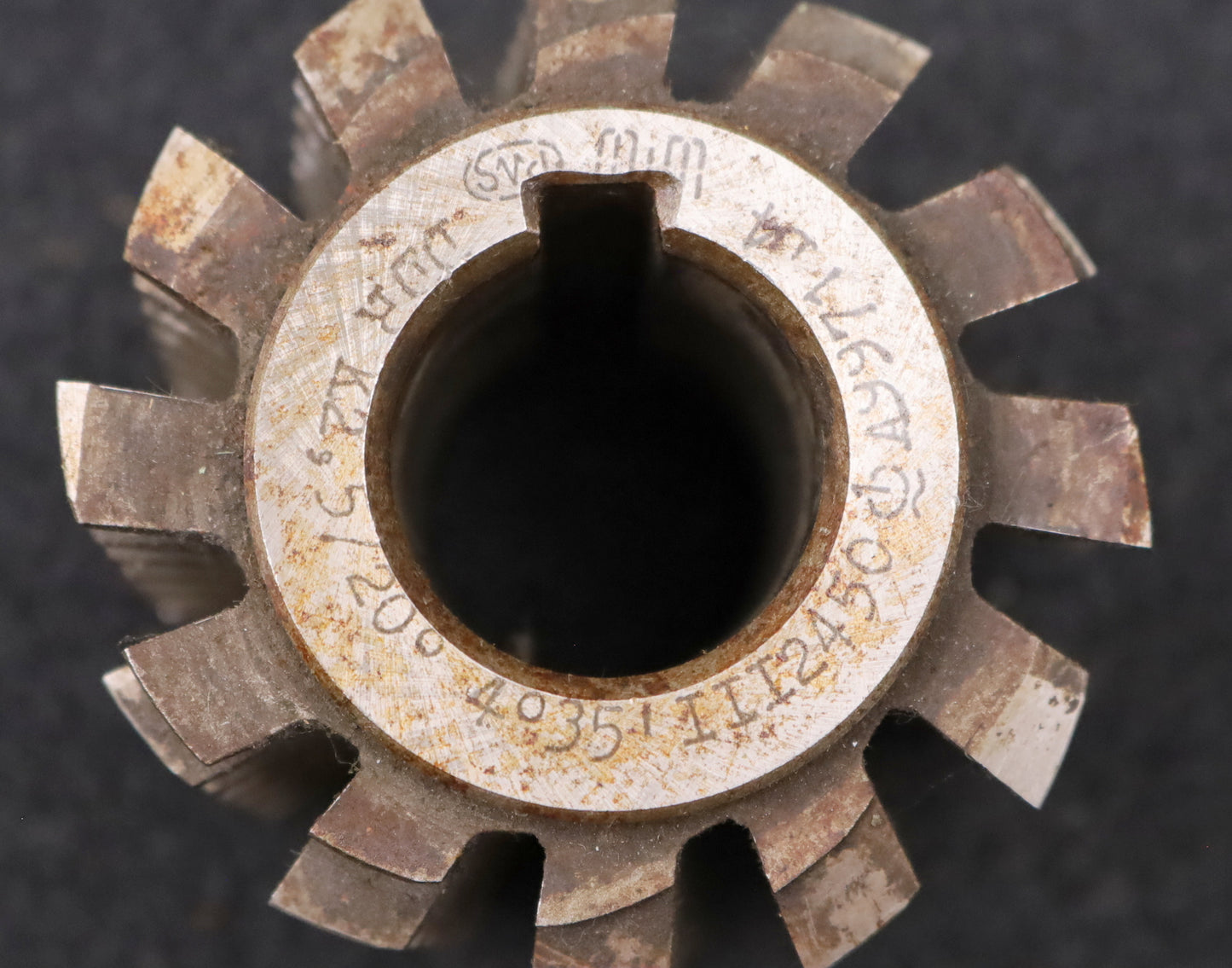 Bild des Artikels PWS-Zahnrad-Wälzfräser-m=2,5mm-BPIII-DIN-3972-EGW-20°-Ø70x58xØ27mm-2gg.-Re