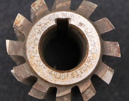 Bild des Artikels PWS-Zahnrad-Wälzfräser-m=2,5mm-BPIII-DIN-3972-EGW-20°-Ø70x58xØ27mm-2gg.-Re