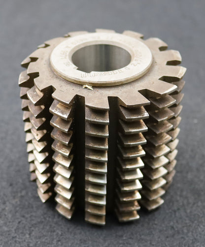 Bild des Artikels PWS-Zahnrad-Wälzfräser-m=2,5mm-BPII-DIN-3972-EGW-20°-Ø90x88xØ32mm-14-Spannuten
