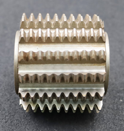Bild des Artikels PWS-Zahnrad-Wälzfräser-m=2,0mm-BPII-DIN-3972-EGW-20°-Ø78x71xØ32mm-14-Spannuten