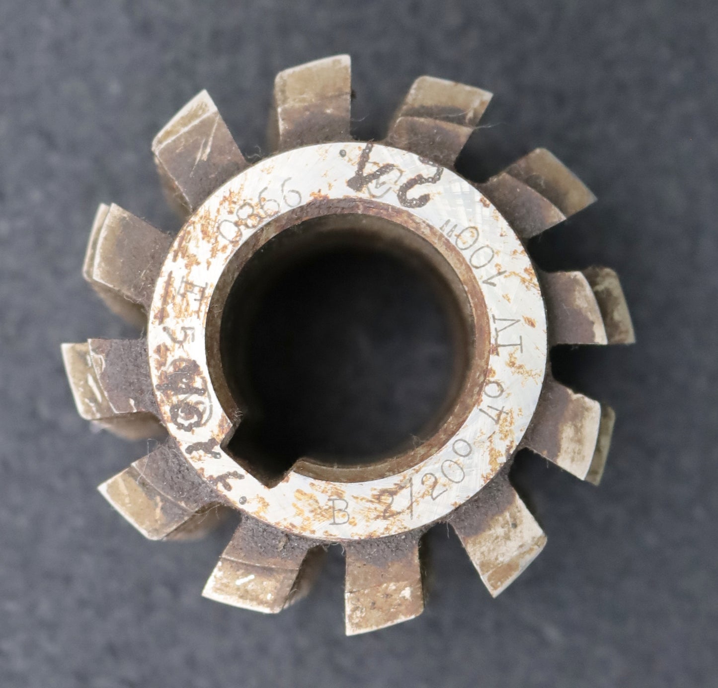 Bild des Artikels PWS-Zahnrad-Wälzfräser-m=2,0mm-BPIV-DIN-3972-EGW-20°-Ø63x48xØ27mm-LKN-HSS