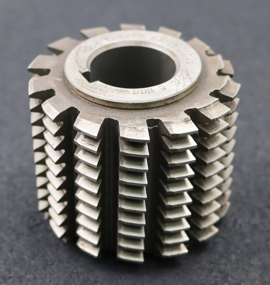 Bild des Artikels PWS-Zahnrad-Wälzfräser-m=2,0mm-BPII-DIN-3972-EGW-20°-Ø80x71xØ32mm-14-Spannuten