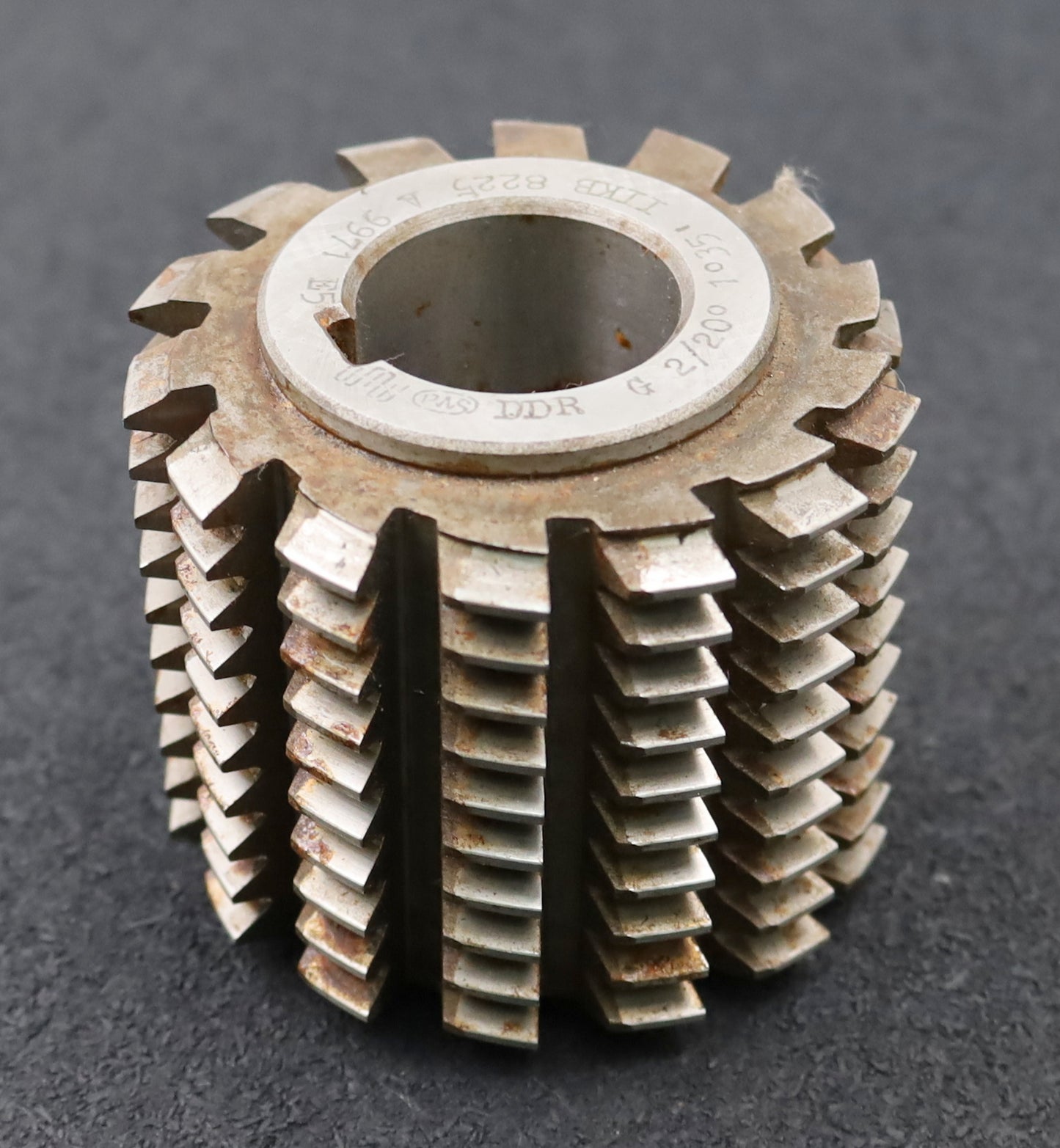 Bild des Artikels PWS-Zahnrad-Wälzfräser-m=2,0mm-BPII-DIN-3972-EGW-20°-Ø80x71xØ32mm-LKN-Rest:-90%