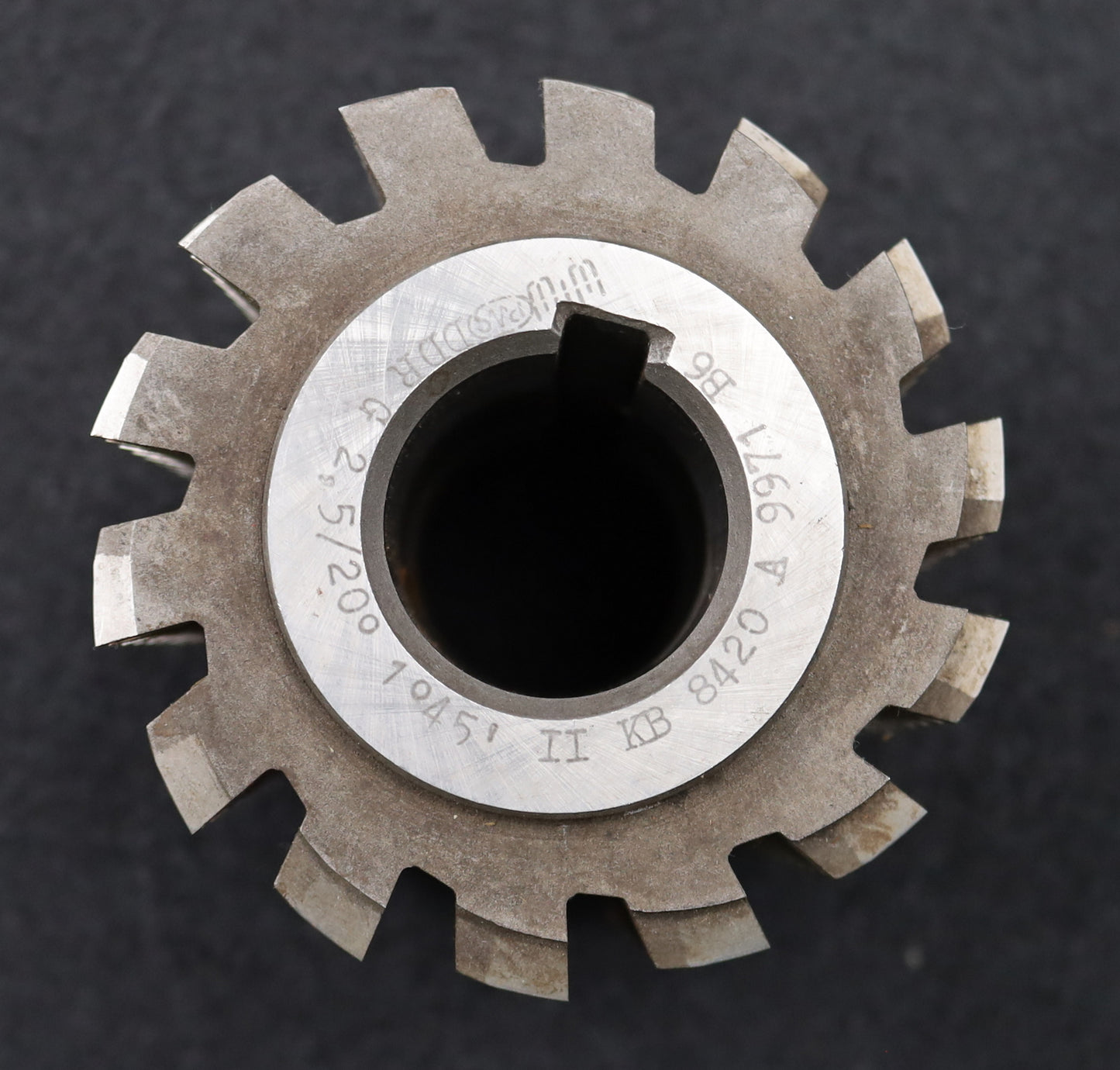 Bild des Artikels PWS-Zahnrad-Wälzfräser-m=2,5mm-BPII-DIN-3972-EGW-20°-Ø90x88xØ32mm-LKN-Rest:-85%