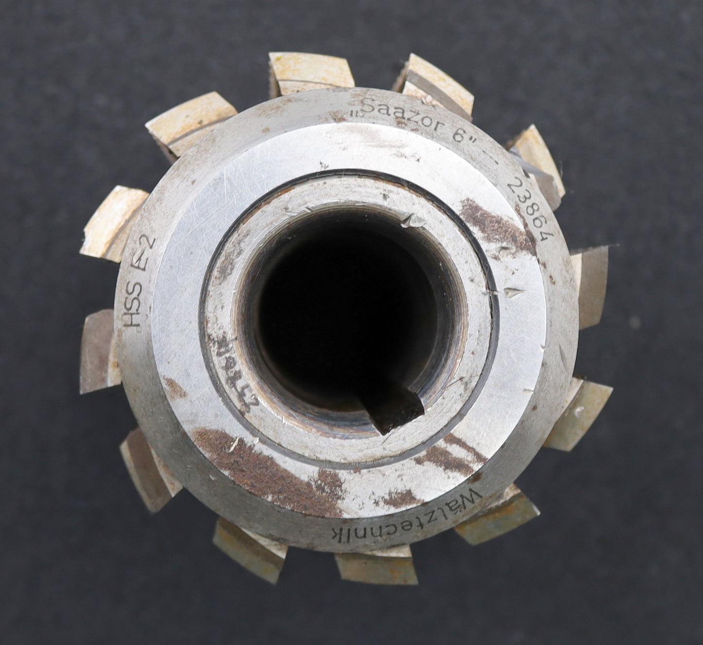 Bild des Artikels SAAZOR-Zahnrad-Wälzfräser-m=2,25mm-BPIII-DIN-3972-EGW-20°-Ø99x106xØ32mm