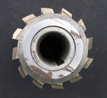 Bild des Artikels SAAZOR-Zahnrad-Wälzfräser-m=2,25mm-BPIII-DIN-3972-EGW-20°-Ø99x106xØ32mm