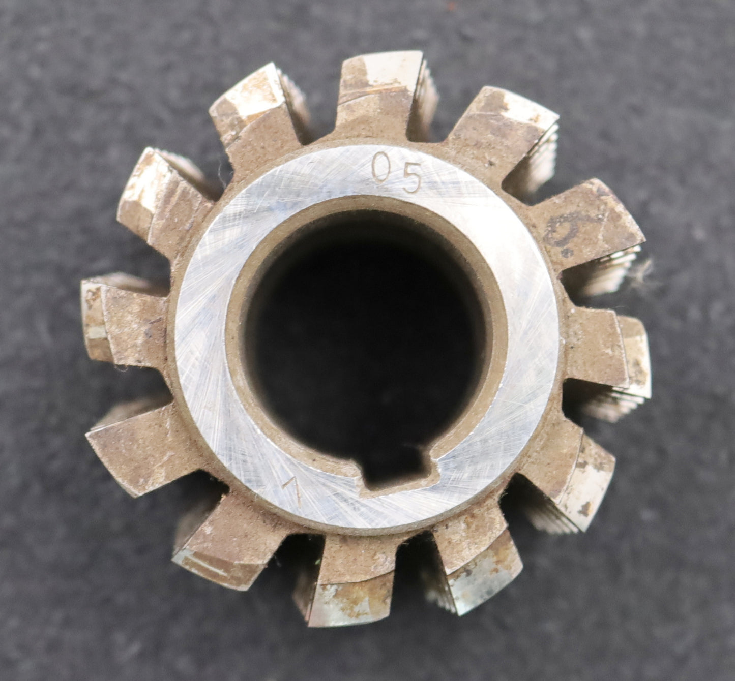 Bild des Artikels PWS-Zahnrad-Wälzfräser-m=2,0mm-BPIII-DIN-3972-EGW-20°-Ø61x48xØ27mm-LKN-2gg.Links