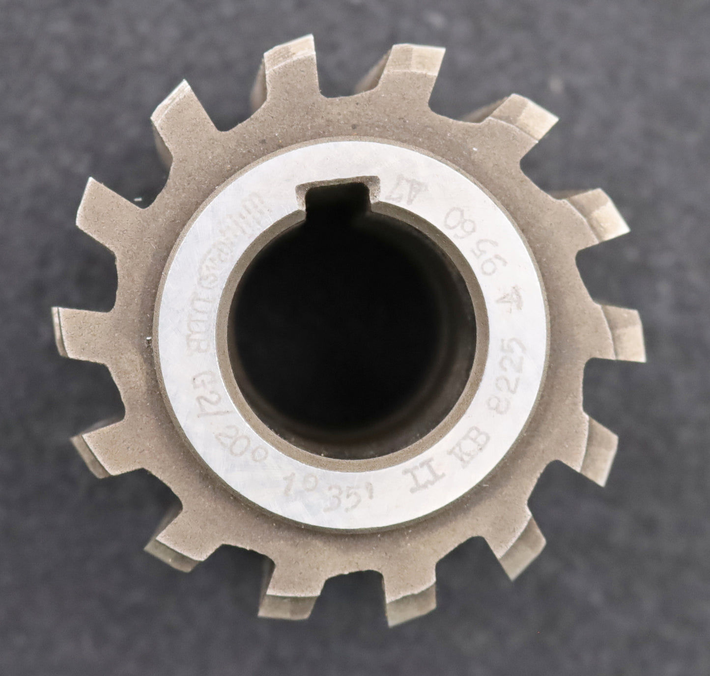 Bild des Artikels PWS-Zahnrad-Wälzfräser-m=2,0mm-BPII-DIN-3972-EGW-20°-Ø78x71xØ32mm-LKN