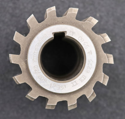 Bild des Artikels PWS-Zahnrad-Wälzfräser-m=2,0mm-BPII-DIN-3972-EGW-20°-Ø78x71xØ32mm-LKN