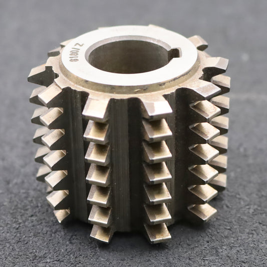 Bild des Artikels FETTE-Zahnrad-Wälzfräser-m=2,5mm-BPII-DIN-3972-EGW-20°-Ø68x57xØ27mm-mit-LKN