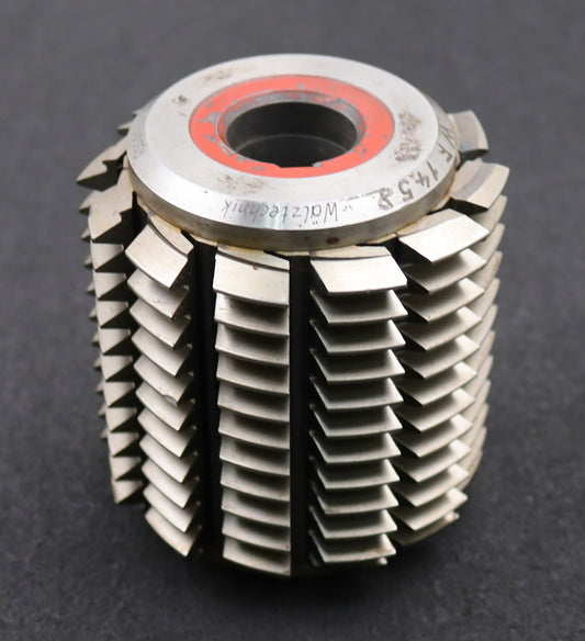 Bild des Artikels SAAZOR-Zahnrad-Wälzfräser-m=2,75mm-BPIV-DIN-3972-EGW-20°-Ø109x121xØ32mm-mit-LKN