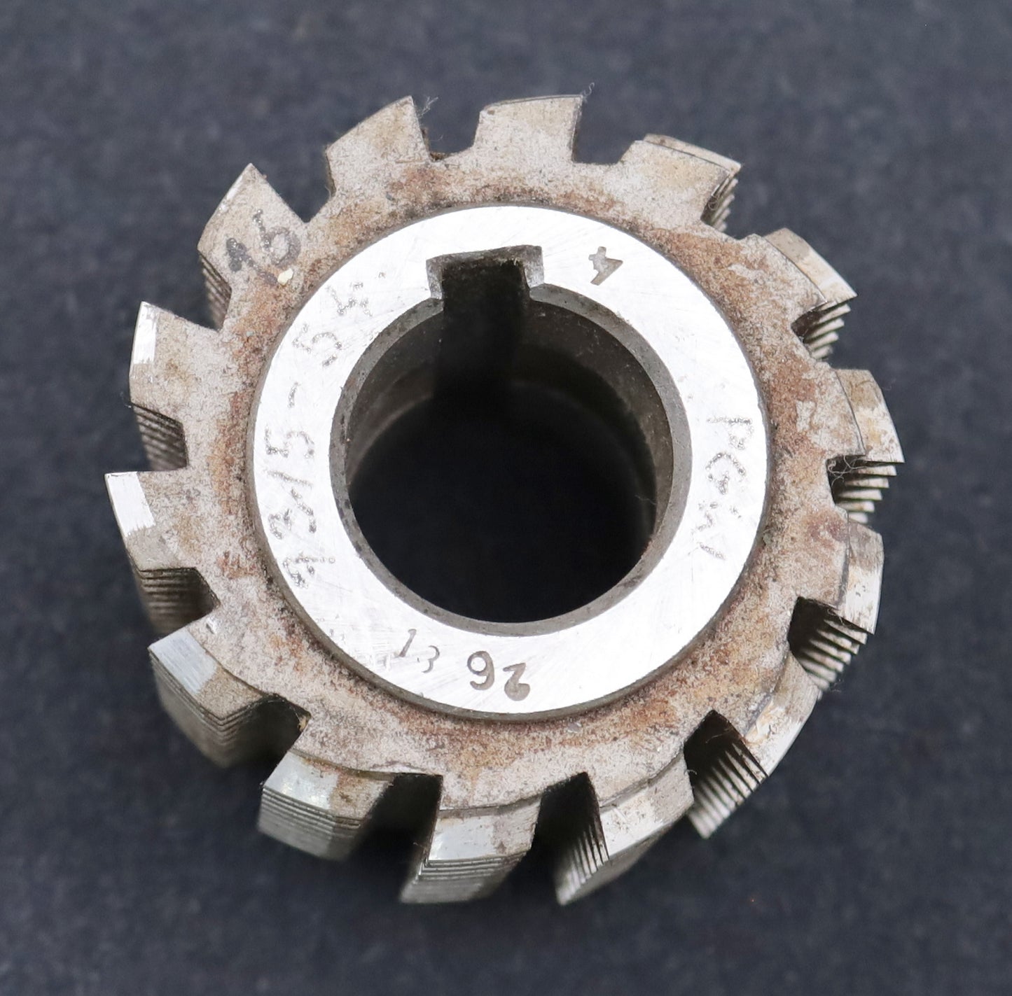 Bild des Artikels PWS-Zahnrad-Wälzfräser-m=2,0mm-BPIII-DIN-3972-EGW-20°-Ø79x71xØ32mm-mit-LKN