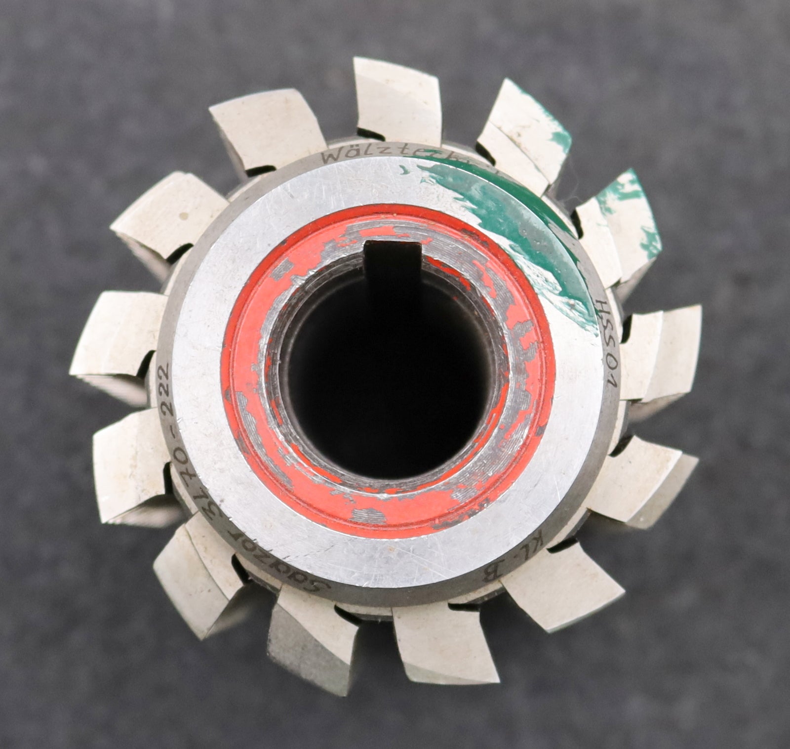 Bild des Artikels SAAZOR-Zahnrad-Wälzfräser-m=2,75mm-BPIII-DIN-3972-EGW-20°-Ø67x87xØ22mm-mit-LKN