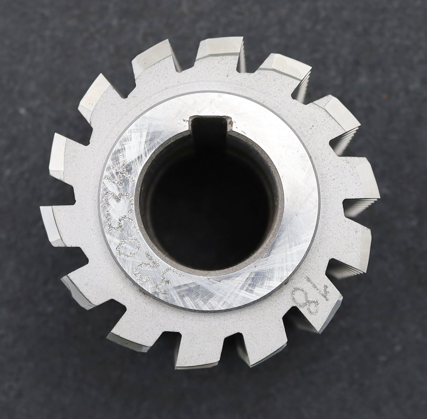 Bild des Artikels PWS-Zahnrad-Wälzfräser-m=2,0mm-BPII-DIN-3972-EGW-20°-Ø80x83xØ27mm-LKN