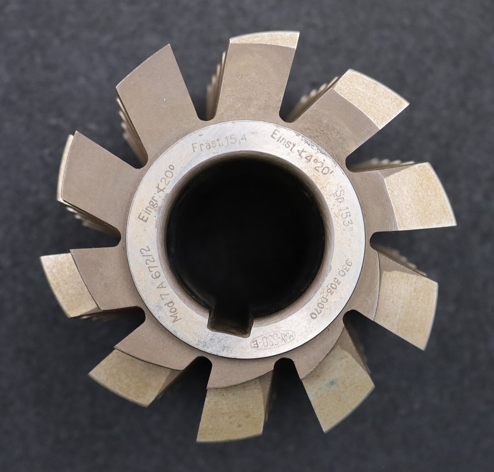 Bild des Artikels FETTE-Zahnrad-Wälzfräser-m=7,0mm-EGW-20°-Ø111x109xØ40mm-LKN-1gg.-Rechts