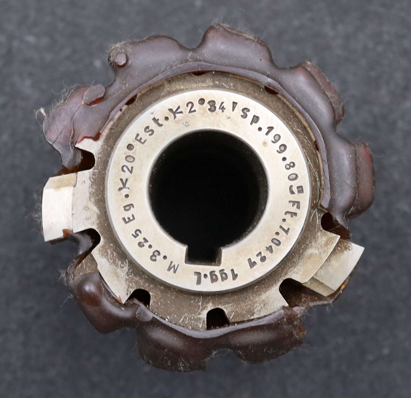 Bild des Artikels FETTE-Zahnrad-Wälzfräser-m=3,25mm-EGW-20°-Ø79x80xØ27mm-LKN-1gg.-Links-gebraucht