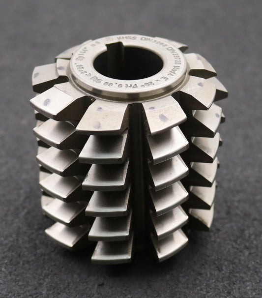 Bild des Artikels FETTE-Zahnrad-Wälzfräser-m=4,0mm-BPII-DIN-3972-EGW-20°-Ø80x80xØ27mm-mit-LKN