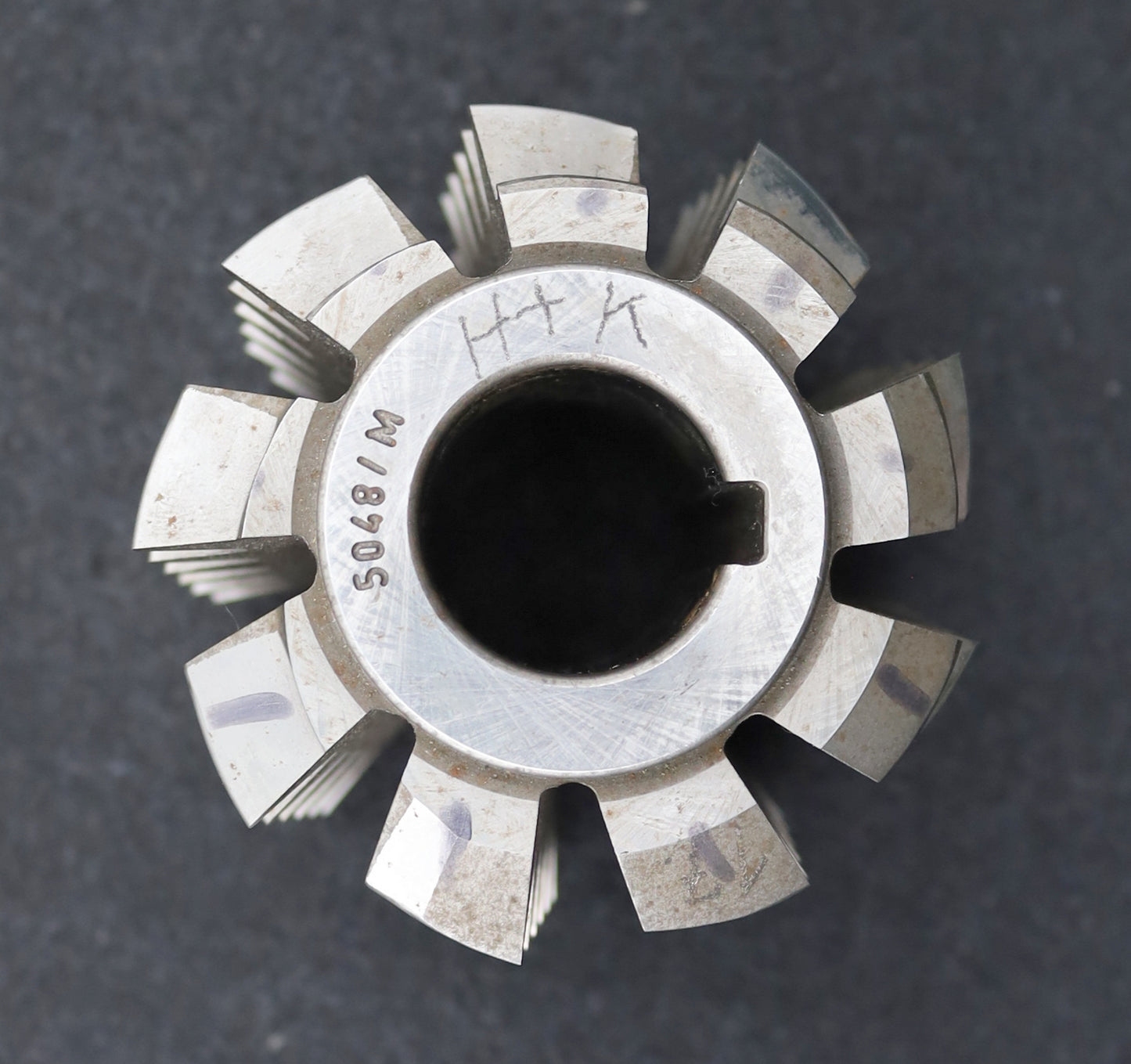 Bild des Artikels FETTE-Zahnrad-Wälzfräser-m=4,0mm-BPII-DIN-3972-EGW-20°-Ø80x80xØ27mm-mit-LKN