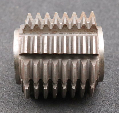 Bild des Artikels Zahnrad-Wälzfräser-m=2,0-EGW-40°-Ø59x60xØ22mm-LKN-1gg.Links-spiralgenutet-