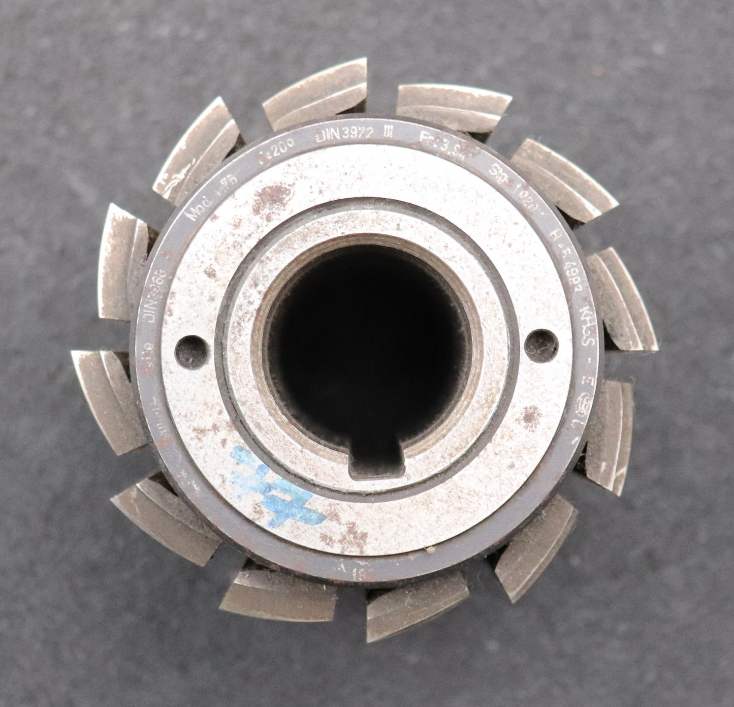 Bild des Artikels FETTE-Zahnrad-Wälzfräser-m=1,75mm-BPIII-DIN-3972-EGW-20°-Ø80x90xØ27mm-mit-LKN