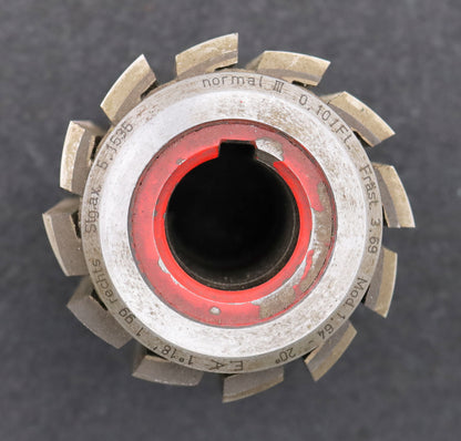 Bild des Artikels SAAZOR-Zahnrad-Wälzfräser-m=1,64mm-BPIII-DIN-3972-EGW-20°-Ø79x92x27mm-mit-LKN