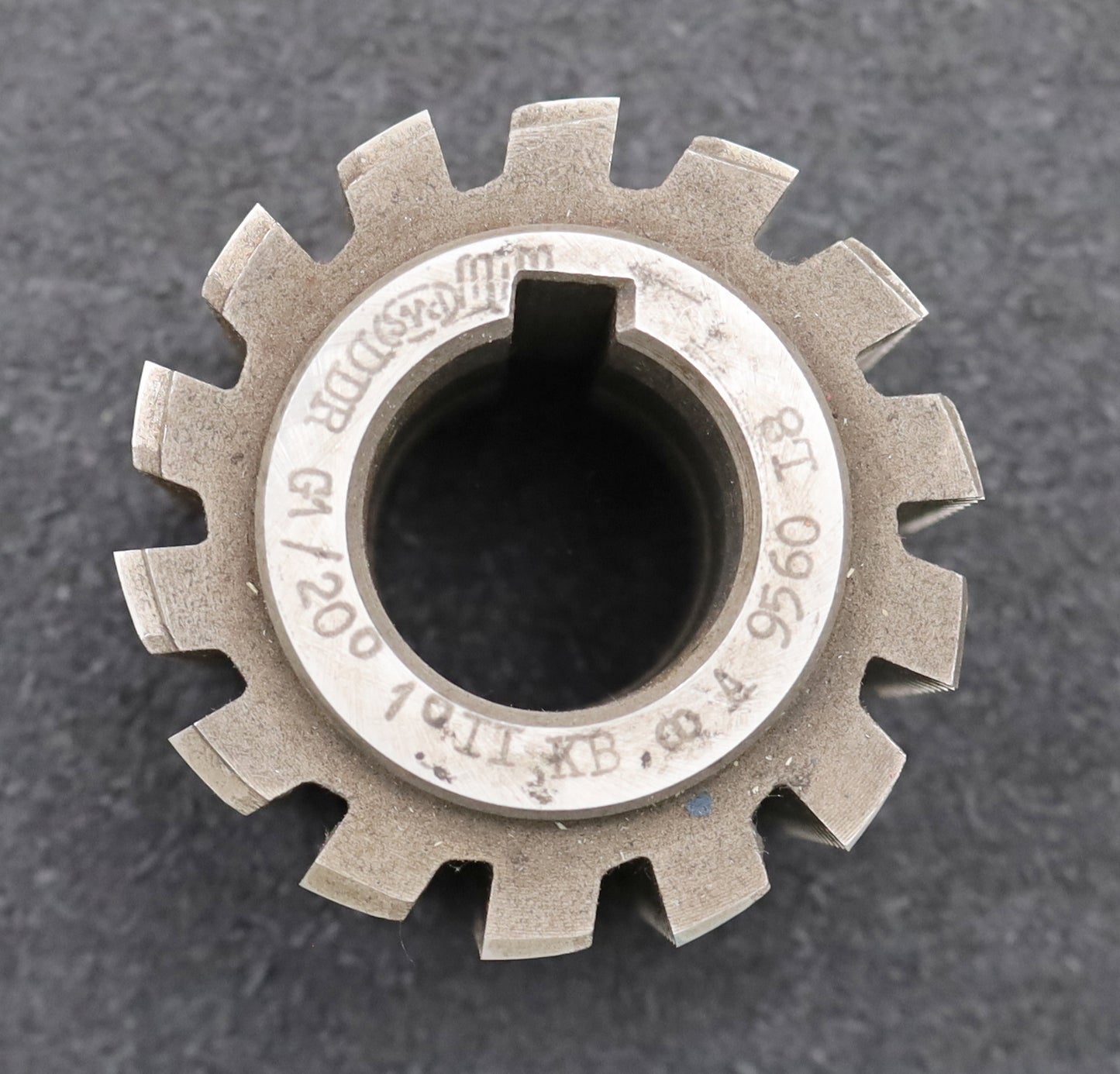 Bild des Artikels PWS-Zahnrad-Wälzfräser-m=1,0mm-BPII-DIN-3972-EGW-20°-Ø63x48x27mm-LKN-gebraucht