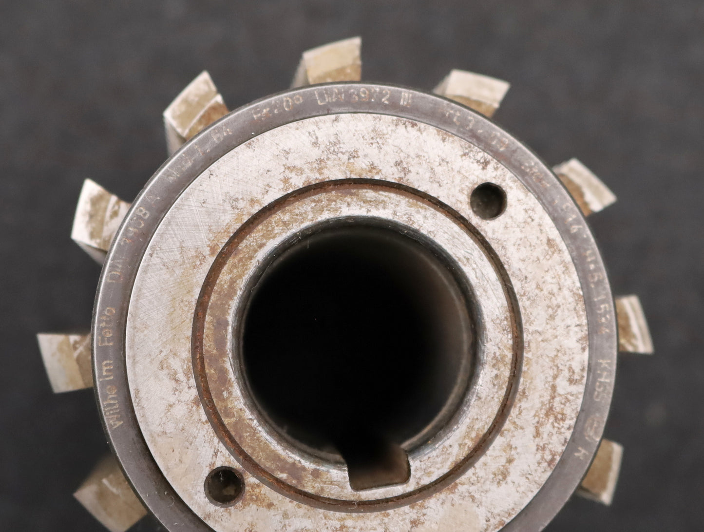 Bild des Artikels FETTE-Zahnrad-Wälzfräser-m=1,64mm-BPIII-DIN-3972-EGW-20°-Ø77x90xØ27mm-mit-LKN