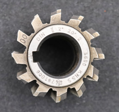 Bild des Artikels PWS-Zahnrad-Wälzfräser-m=1,5mm-BPII-DIN-3972-EGW-20°-Ø55x39x22mm-LKN-1gg.-Rechts