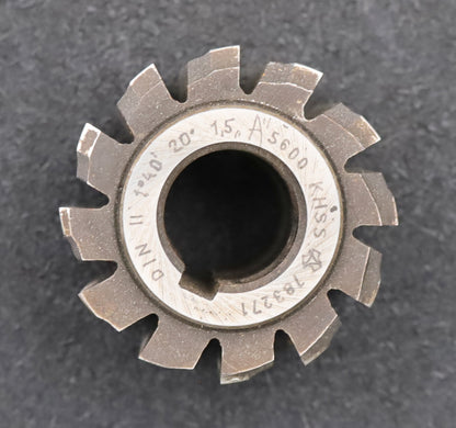 Bild des Artikels PWS-Zahnrad-Wälzfräser-m=1,5mm-BPII-DIN-3972-EGW-20°-Ø56x39x22mm-LKN-1gg.-Links